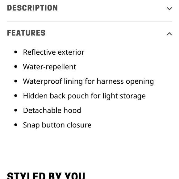 Dog windbreaker - Picture 4 of 5